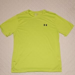 Under Armour Men's Lime Green T-Shirt